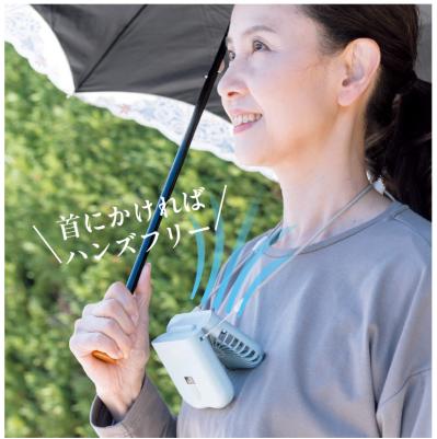 重さは約140g。ほぼバナナ1本分の重さでヒンヤリ！「Toffy 折りたたみひんやりファン」とは？（サムネイル画像3）