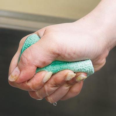 【はがせるニトリのスポンジ】「このスポンジ何回使えるの？！」ずぼら主婦がびっくり！（サムネイル画像8）