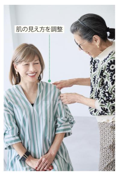 63歳「暗い色ばかりではなく、カラフルな服にも挑戦したい！」読者モデルのファッションにドラマスタイリスト【西ゆり子さん】がアドバイス（サムネイル画像6）