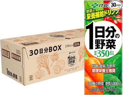 【最大20％OFF】1日1本！毎日飲みたい野菜・豆乳ドリンクも【Amazonタイムセール】（サムネイル画像2）