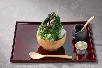 【夏季限定】「かき氷に、海苔？」山本山 ふじヱ茶房で味わう感動の宇治抹茶かき氷　その驚きの味変とは？（サムネイル画像2）