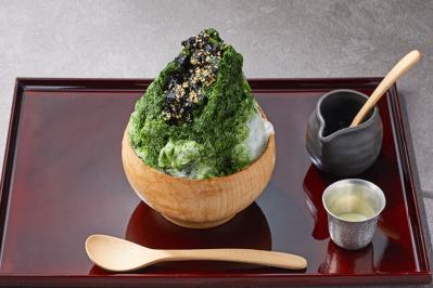 【夏季限定】「かき氷に、海苔？」山本山 ふじヱ茶房で味わう感動の宇治抹茶かき氷　その驚きの味変とは？