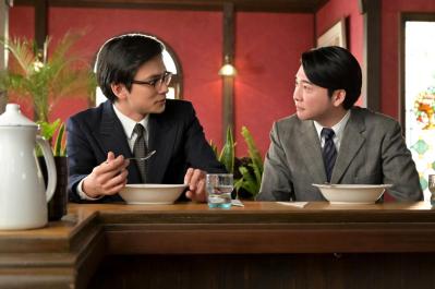 【あんぱん】注目を集めた登場人物は、学ラン姿のいせ（ミセス大森元貴）。崇（北村匠海）の生涯に深く関わっていく——（サムネイル画像5）