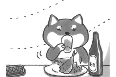 うそでしょ！？ビールを飲む柴犬！それにしても懐かしい…【柴犬食堂#6】
