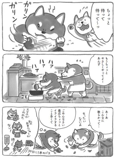 柴犬の大将が教えてくれたこと。イライラは料理にぶつけちゃだめ！【柴犬食堂 #15】（サムネイル画像4）