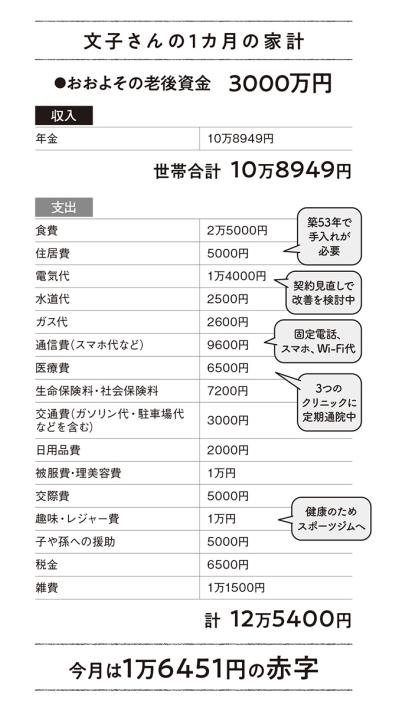 【73歳・ひとり暮らし】「赤字家計だけど施設入居も大丈夫？」ファイナンシャルプランナーが診断！（サムネイル画像4）