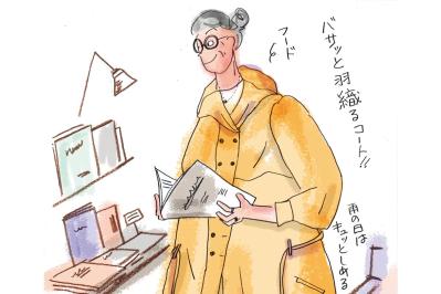 「バサっと羽織る着こなし」が年々ラクに！70歳からのおしゃれ。本田葉子さんのコートの楽しみ方