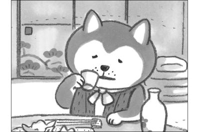 モフモフ柴犬の遠足。親を想い、心にしみる早春の味！【柴犬食堂 #28】