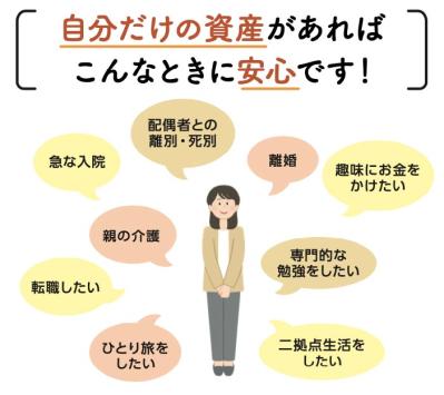 「夫の収入の半分は自分のもの」と思い込んでない？50代から「自分資産」を始めるべき本当の理由（サムネイル画像3）