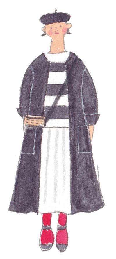 海外で楽しむおしゃれ白髪アレンジ＆お役立ちアイテム【イラストレーター・堀川波さん流】（サムネイル画像16）