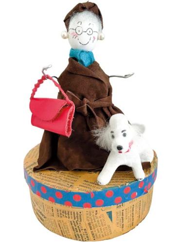 70歳から始めるおしゃれ！「整わない縫い目が愛しい」【本田葉子さん】刺子のスカート（サムネイル画像6）