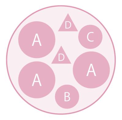 まるで花束のような【パンジー・ビオラの寄せ植え】持ち手つきのバスケットでプレゼントにも◎（サムネイル画像4）