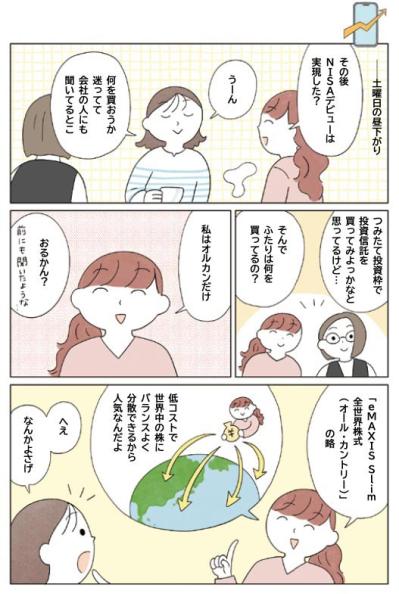 【今さら聞けないNISAのこと】「オルカン」って一体なに？マンガで解説！（サムネイル画像2）