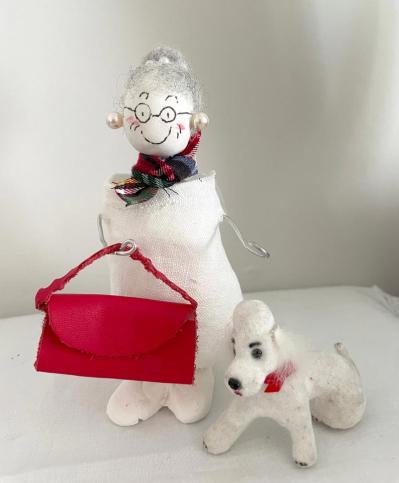 70歳から始めるおしゃれ！赤白緑のフランネル生地でつくる首巻き【本田葉子さん】クリスマスシーズンにも重宝（サムネイル画像6）