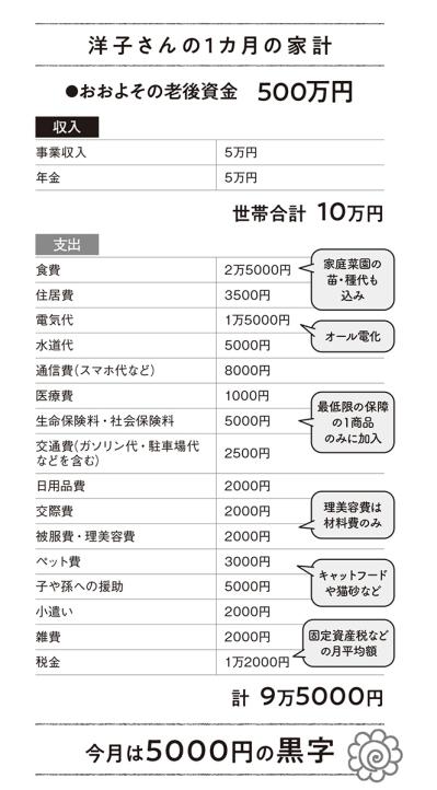 【78歳、ひとり暮らし】老後資金は500万円、毎月の収入10万円。この先暮らしていける？ FPがアドバイス（サムネイル画像4）