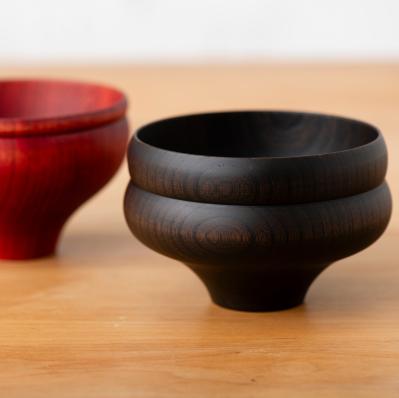 伝統工芸品の汁椀 TSUMUGI 玉渕（赤）（サムネイル画像5）