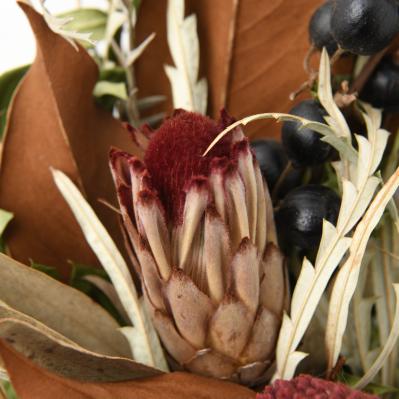 ドライフラワー専門店「moritaba」ゆうゆうオリジナル　クリスマスリース（サムネイル画像4）