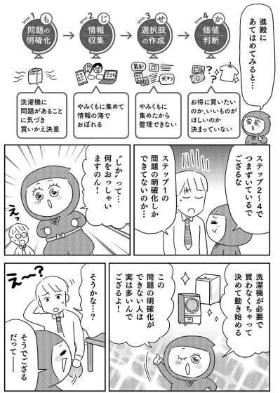 多すぎる情報でもう迷わない！「決められる人」になる4つのコツとは？【マンガでわかる 家電買い替えあるある＃4】（サムネイル画像3）