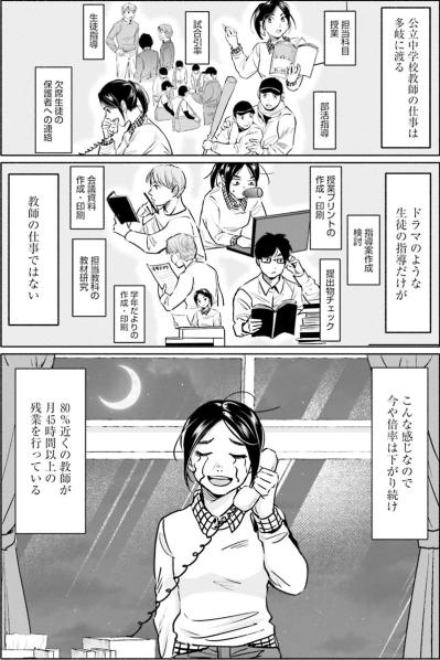 休日は部活動で25連勤！増え続ける業務と減り続ける採用、中学校教師を追い込む負の連鎖【アテナの卒業式 #2】（サムネイル画像4）