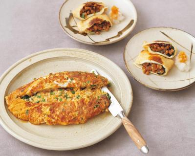 【三國シェフ】の大好物！「納豆」を使った絶品レシピ2選「オムレツ／きんちゃく」（サムネイル画像3）