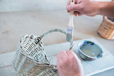 フローラ黒田園芸【黒田健太郎さん流】オーバル＆ラウンド形バスケットの寄せ植え。2つセットで飾るのがポイント！（サムネイル画像7）