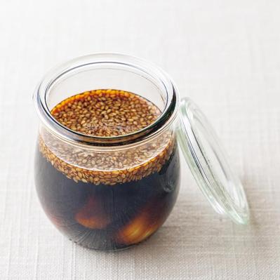 「ごま＆すりごま消費レシピ」健康力アップ！自家製「健康ごまパウダー」と万能「ごまにんにくしょうゆ」の作り方（サムネイル画像2）