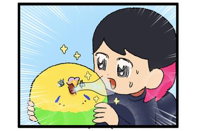 わざとでしょ…？仕事中の飼い主へのカチョの小さな復讐【鳥マンガ #203】