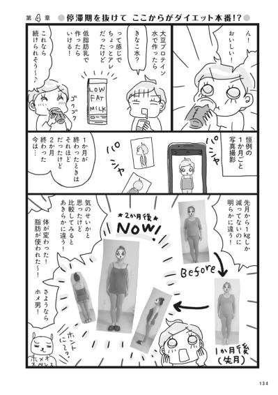 ダイエット3か月目！停滞期脱出と健康習慣に変化が訪れる【ダイエット挑戦マンガ #46】（サムネイル画像2）