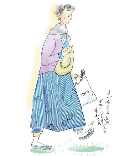 70歳からはじめる！本田葉子さん流「手描きスカート」は世界にひとつ！おしゃれで自由な暮らし（サムネイル画像4）