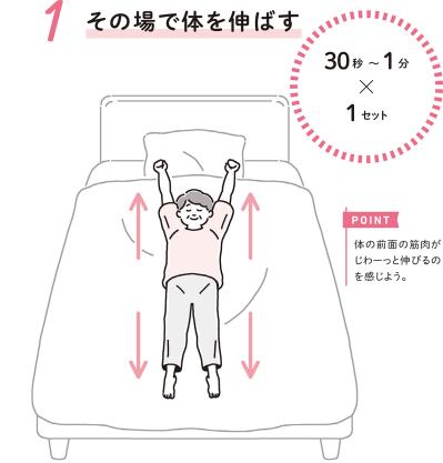 【パーキンソン病の進行を遅らせる】1日のスタートをラクにする！ベッドでできる「朝の1分習慣」（サムネイル画像2）