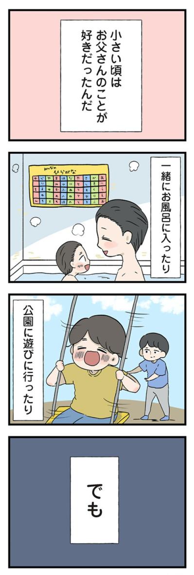 一緒に遊んだことにも礼を言わされて…地雷に怯えてご機嫌伺いの日々【僕はお父さんが好きじゃない #3】（サムネイル画像2）