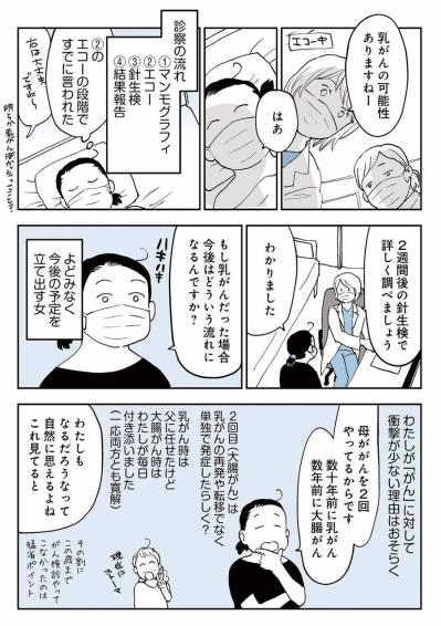 50代おひとり様。がんと告げられても驚かなかった理由とは？【50代おひとり様、5％の希少乳がんになりました #1】（サムネイル画像8）