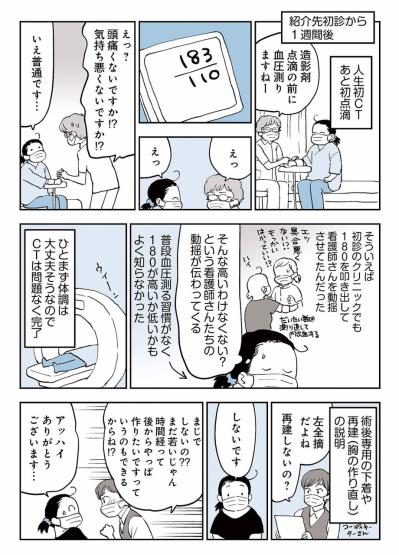 爆速で手術日決定！入院前の検査で心配されたことは？【50代おひとり様、5％の希少乳がんになりました #4】（サムネイル画像5）