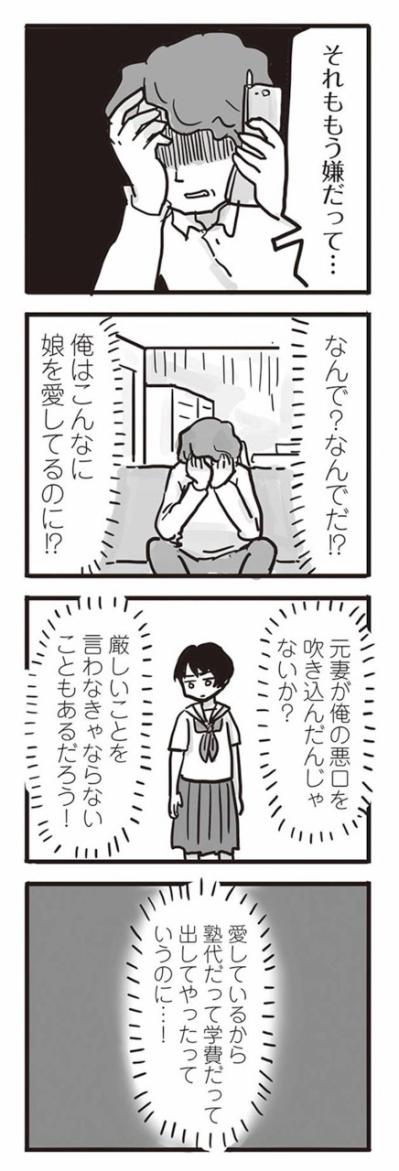 自分が周囲を正していると信じていた…愛する娘に拒絶されるあの日まで【99%離婚　離婚した毒父は変われるか #8】（サムネイル画像7）