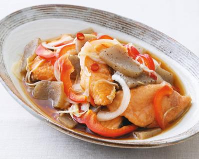 こんにゃくで認知症や生活習慣病予防できるって本当？「鮭の南蛮漬け／ぶりの韓国風みそ炒め」レシピ2選（サムネイル画像2）