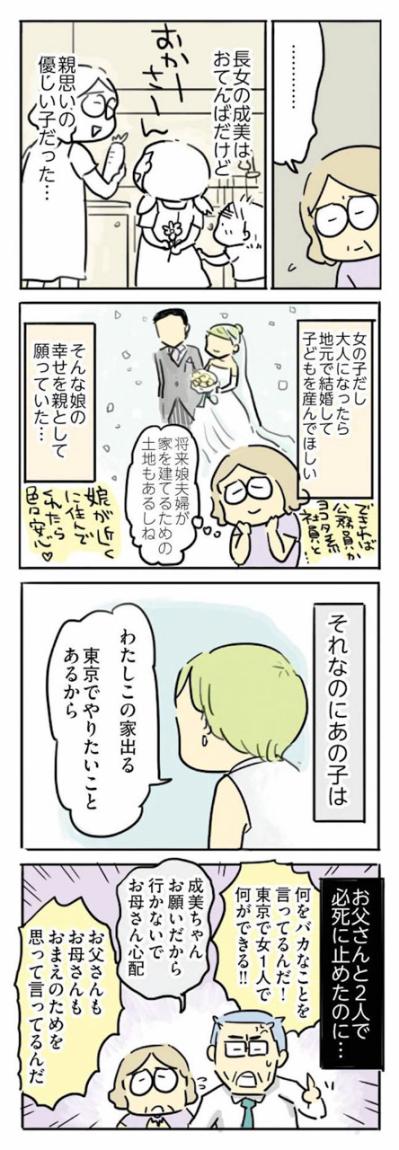 愛情込めて育てた娘は上京して独身。世間知らずの嫁にもモヤモヤ【母親だから当たり前？フツウの母親ってなんですか #11】（サムネイル画像2）