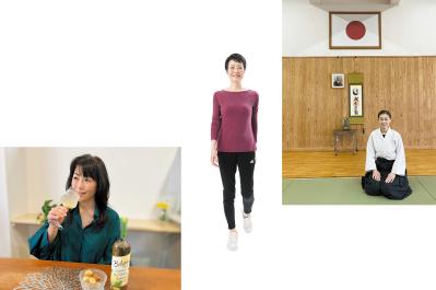 フレイル予防のヒントは「続けられる習慣」にあった！ 50代読者モデル3人の合気道・ランニング・元気ドリンク時間（サムネイル画像）