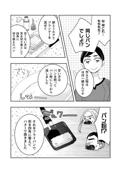 「ハチミツはお好みでどうぞ」とろける甘さとブランデーの香り。大人の夜のご褒美レシピ【トゥットでアペロ～派遣切りOLが異世界で小料理屋はじめました～#19】（サムネイル画像6）