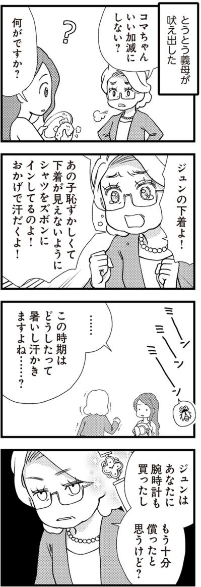夫の不倫と逮捕すら妻のせい？過保護すぎる義母のあり得ない干渉に、サレ妻が選んだ反撃の道とは【サレ妻になり今は浮気探偵やってます#4】（サムネイル画像3）