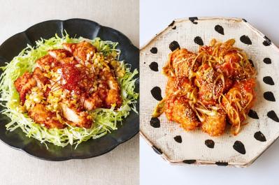 鶏むね肉がごちそうに変わる！ ユーリンチー＆ヤンニョムチキンの簡単レシピ