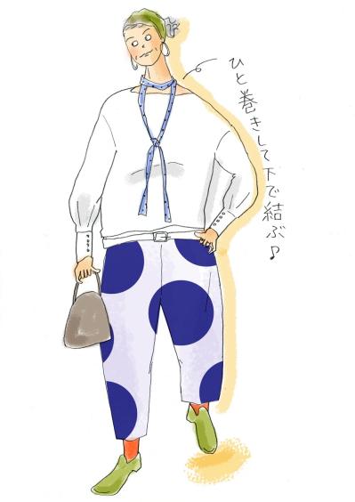 70歳からの秋の首元おしゃれ。本田葉子さんが夢中になった「巻くもの」とは？（サムネイル画像3）